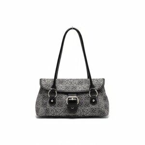 Baguette Y2K Giani Bernini Structured Monogram Bag – On-Trend Shoulder Style